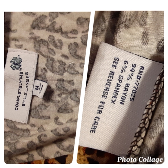 Gorgeous Animal Print Top by Liz Lange⚘Brand New - Picture 2 of 3